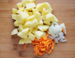 название картинки Суп с плавленым сыром и лесными опятами