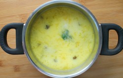 название картинки Суп с плавленым сыром и лесными опятами