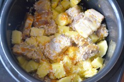 название картинки Суп с рисом и ребрышками в мультиварке