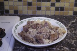 Суп шурпа из говядины в казане