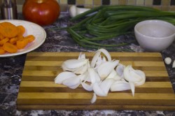 Суп шурпа из говядины в казане