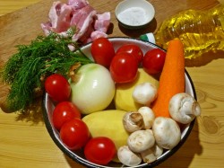 Суп в горшочках в духовке