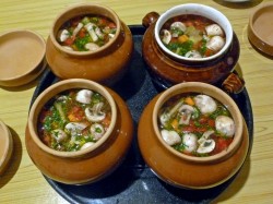 Суп в горшочках в духовке