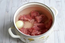 название картинки Суп харчо из говядины с рисом