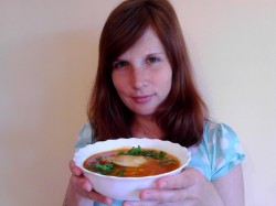 название картинки Суп Харчо с картошкой рисом и курицей