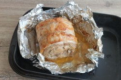 Свиная брюшина рулет в духовке