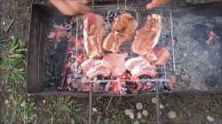 название картинки Свиная корейка на гриле без маринования