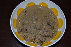 Свиная печень в сметане в мультиварке