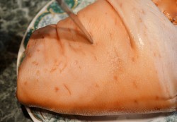 название картинки Свиная рулька в рукаве запеченная в духовке