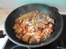 название картинки Свинина жаренная с кимчи