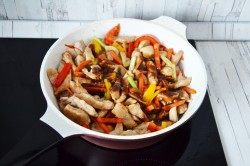Свинина стир-фрай (stir fry) с овощами