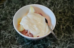 название картинки Свинина в духовке с помидорами и сыром запеченная