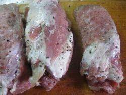 Мясные рулетики с грибами