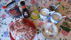 Свиной ошеек в остром маринаде, запечённый в духовке - шаг 1 Свиной ошеек в остром маринаде, запечённый в духовке - шаг 1