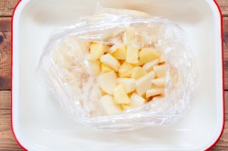 название картинки Свиные ребрышки с картошкой в духовке