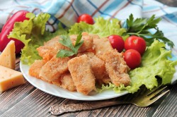 название картинки Сыр в кляре на сковороде