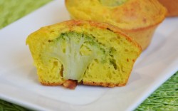 Овощные кексы с сыром