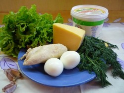 Сырные шарики с курицей