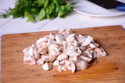 Сырный рулет с паштетом из печени