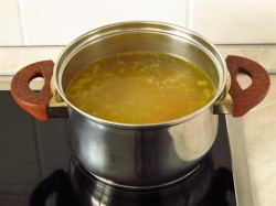название картинки Сырный суп пюре с плавленным сыром и курицей