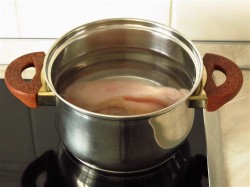 название картинки Сырный суп пюре с плавленным сыром и курицей