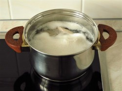 название картинки Сырный суп пюре с плавленным сыром и курицей