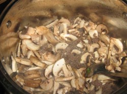 Суп с грибами шампиньонами сыром фаршем