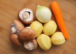 Сырный суп с шампиньонами