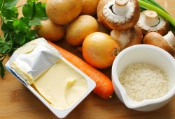 Сырный суп с шампиньонами