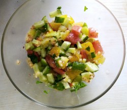 Табуле салат с булгуром классический