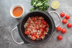 Суп Том ям кунг с креветками тайский