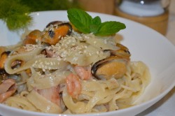 Тальятелле с креветками - шаг 7