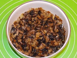 название картинки Творожные тарталетки с грибами и сыром