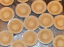 название картинки Творожные тарталетки с грибами и сыром