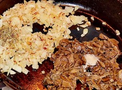 название картинки Тарталетки с курицей и грибами