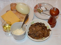 название картинки Тарталетки с курицей и грибами