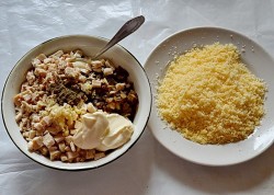 название картинки Тарталетки с курицей и грибами