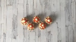 Тарталетки с сыром и икрой