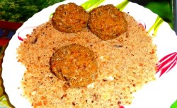 название картинки Тефтели из гречки постные