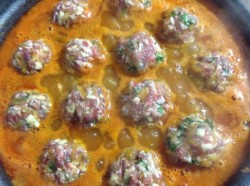 Тефтели с тыквой в тыквенном соусе