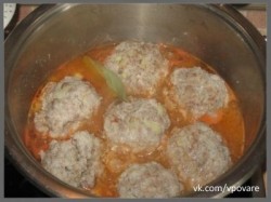 Тефтели в подливе