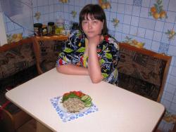 Телятина с грибами