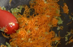 название картинки Теплый салат с баклажанами Фантазия