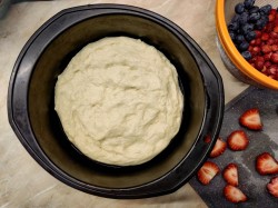 Тесто для пирога без яиц