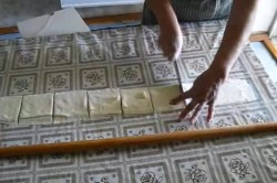 название картинки Тесто на манты на воде