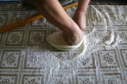 название картинки Тесто на манты на воде