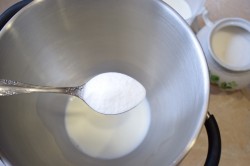 Тесто для пирожков с сухими дрожжами на молоке