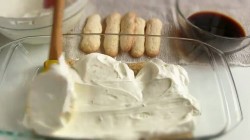 Тирамису  для детей с творогом и лаймом, без яиц и алкоголя - шаг 8