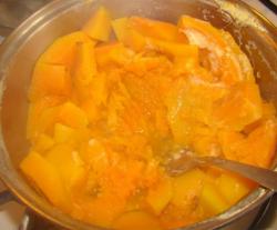 Тыквенный рулет с творожным кремом