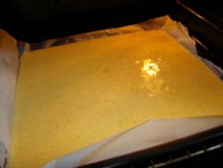 Тыквенный рулет с творожным кремом